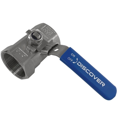Discover 1-1/4 in. Unibody 316 Stainless Steel Ball Valve 1000 PSI 100084