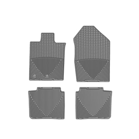 Weathertech Grey, Front and Rear All Weather Floor Mats W234GR-W256GR