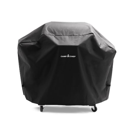 Camp Chef Grill Cover, 16 in W, 22 in D, 4 in H, Polyester, Black PC24WWSB