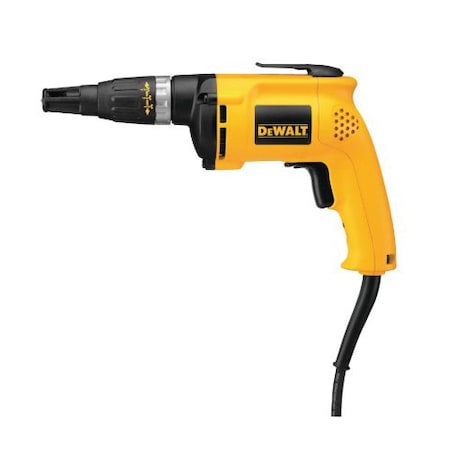 Black+Decker HEAVY DUTY LIGHTWEIGHT VSR DRYWALL SCREWDRIVER, 60 IN-LB TORQUE, 120 VAC, 12.4 DW255