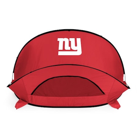 Picnic Time Family Of Brands New York Giants - Manta Portable Beach Tent, (Red) 113-00-100-214-2