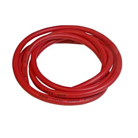 Powerplay 34049 100 Ft. Spark Plug Wire, Red PO365456