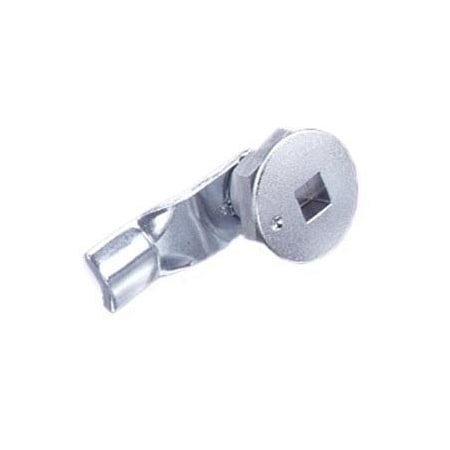 Southco Quarter-Turn Cam Latch, 8 mm Hex Recess, 16mm .63 in Grip, Not Sealed Zinc Alloy E5-1-011-090