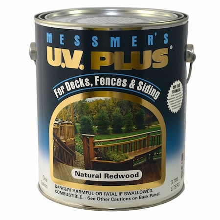 U.V. Plus 1 Gal MC-503 Natural Redwood U.V. Oil-Based Plus Transparent Stain MC-503