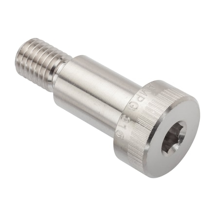 Ampg Shoulder Screw, 316 SS, M12x1.75mm, 25mm L, 5g6g Thr Sz, 18mm Thr Lg, 25mm Shoulder Lg STR602M16X25