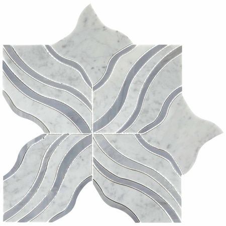 Daltile Lavaliere Natural Stone Melody Mosaic, 4.85 Sqft per Carton, 5PK LV23MELODMS1L