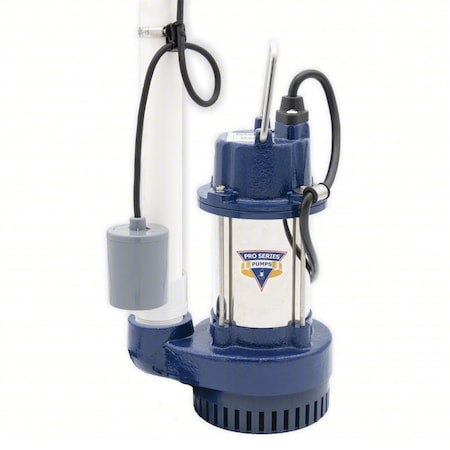 Pro Series Pumps SubmersibleSumpPump, 10ft, 13in, 115VAC S3033-TS