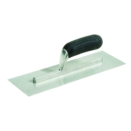 Hyde 12" x 4" Hyde 18555 Hyde Carbon Steel Flat Finishing Trowel 18550