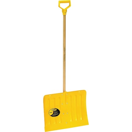 Yeoman 18'' Steel Snow Shovel with 36'' Wood Handle 4017