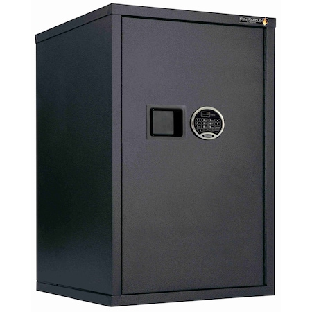Fireking Fire Rated - storage cabinet with elock - 34"H Black Texture HSC-3422-DBTEL