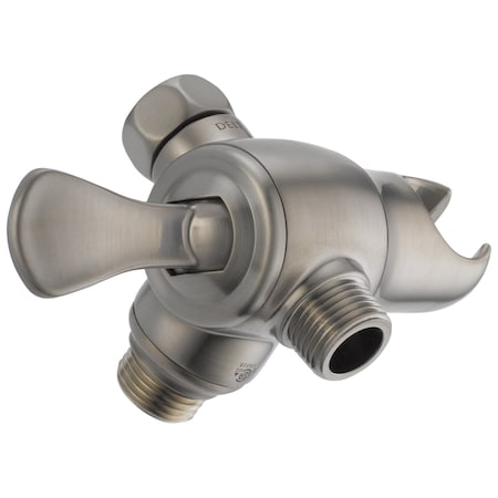 Delta Universal Showering Components 3-Way Shower Arm Diverter with Hand Shower Mount U4920-SS-PK