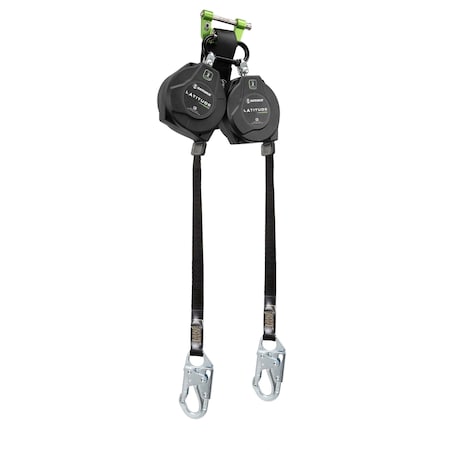 Safewaze Latitude Edge 6 ft Dual Web SRL Snap Hooks 024-5381