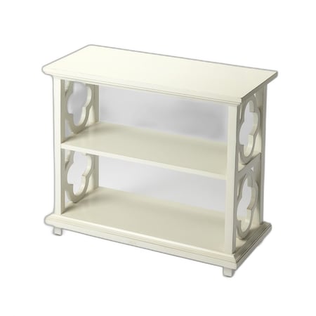 Homeroots Paloma Cottage White Bookcase 389572