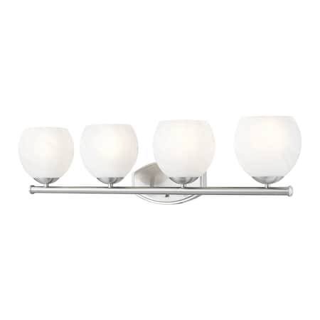 Z-Lite Colette Brushed Nickel 4 Light Vanity 1963-4V-BN