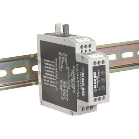 Black Box Black Box Media Converter, DIN Rail, Multimode MED100A