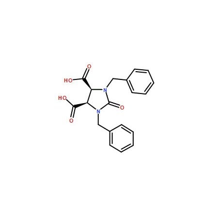 Ak Scientific cis-1, 3-Dibenzyl-2-oxo-4, 5-imidazolidinedicarboxylic acid (5g), CAS 51591-75-4 7410AL-5g