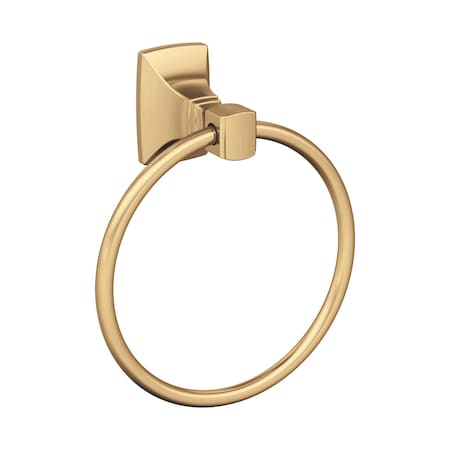 Amerock Highland Ridge Champagne Bronze Transitional 7-7/16 in 189 mm Length Towel Ring BH36012CZ