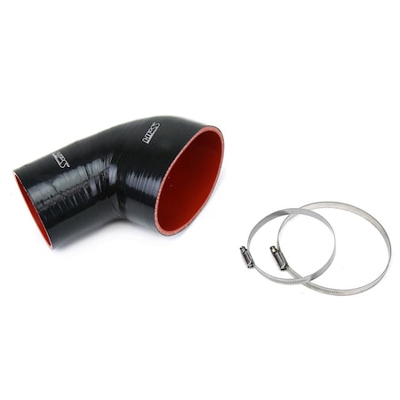 Hps Performance High Temp Reinforced Silicone Air Intake Hose Kit, Black,  57-1078-BLK