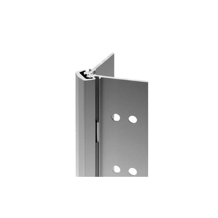 Select Products Ltd Full Mortise HD Geared Continuous Hinge, 83in, Up to 600lbs, 628/US28/CL Clear Anodized Aluminum SL11-83-CL-HD600
