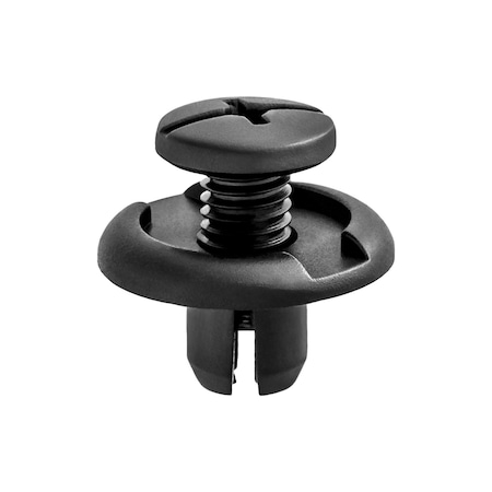 Auveco Splash Shield Push-Type Retainer 20mm Head Diameter, 10PK 17379