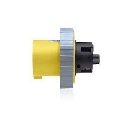 Leviton Industrial Grade Inlet, Watertight, 60 Amp, 125 Volt 360B4W