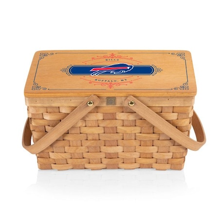 Picnic Time Family Of Brands Buffalo Bills - Poppy Personal Picnic Basket, (Beige) 124-00-299-046-2