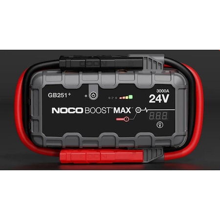 Noco Commercial Jump Starter, 3000A Portable 24V Lithium, 32L Gas/Diesel, Boost Max GB251 806254