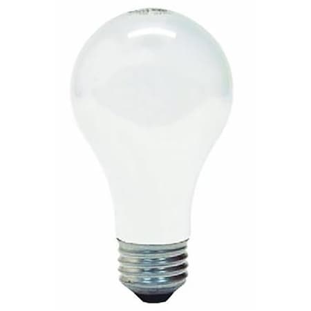 Ge Standard Bulb, 25 W, A19 Lamp, E26 Medium Lamp Base, 210 Lumens, 2500 K Color Temp, PK2 97492