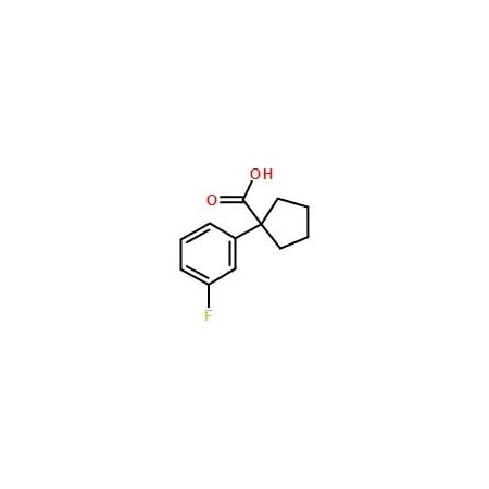 Ak Scientific 1-(3-Fluorophenyl)cyclopentanecarboxylic acid (1g), CAS 214262-97-2 0892AB-1g