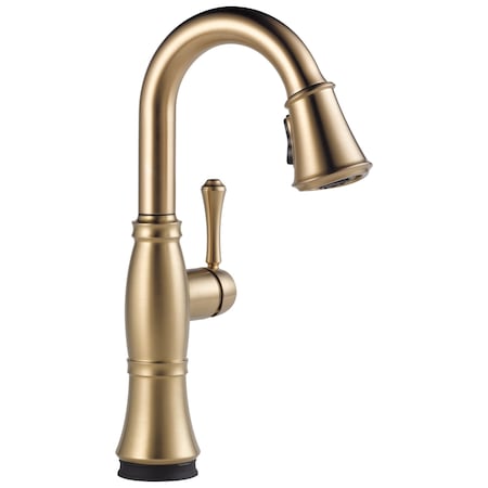 Delta Cassidy Single Handle Pull-Down Bar/Prep Faucet 9997-CZ-PR-DST