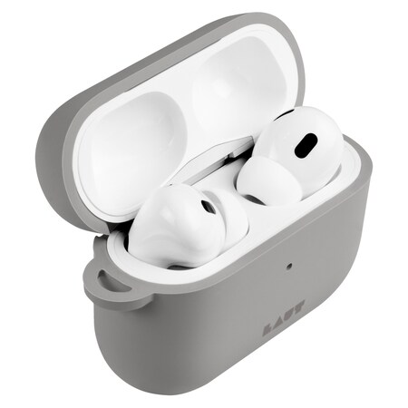 Laut HUEX Case for Apple AirPods Pro 2, Fog Gray L_APP2_HX_FG