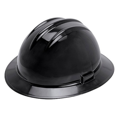 Bullard Hard Hat, Full Brim, Black 35BKR