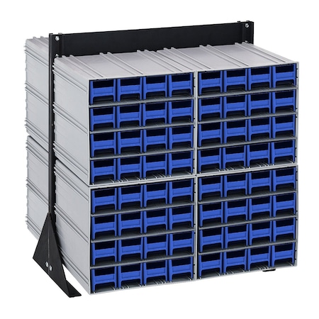 Quantum Storage Systems 24in DOUBLE SIDED INTERLOCKING CABINET UNIT QIC-224-161BL