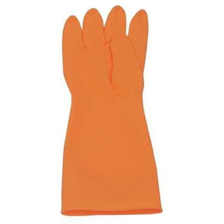 Homestead 068-AK1815-O-9 15 in. 20 mil Clean Room Gloves - Orange, 9 Size HO1116683