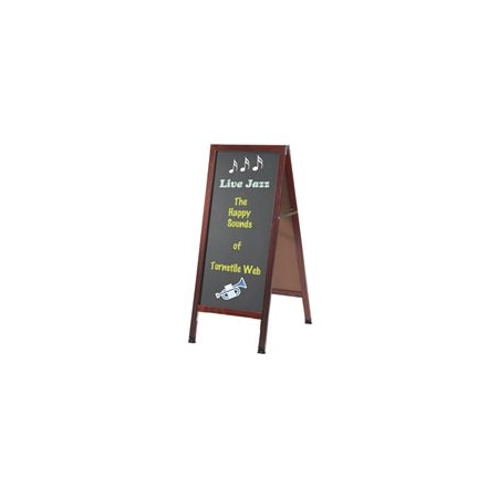 Specialty Store Services Cherry A Frame Chalkboard Sidewalk Sign 90307B