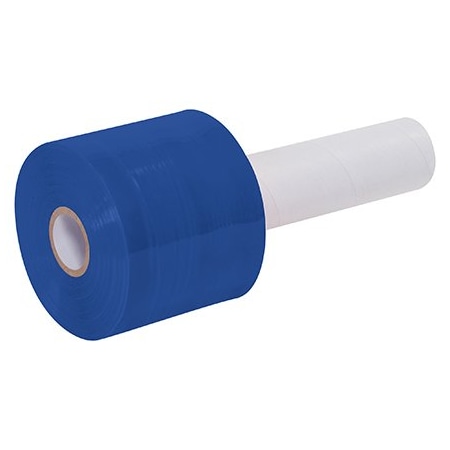 Bsc Preferred 3'' x 80 Gauge x 1000' Blue Extended Core Bundling Film TNBEC303BLUE