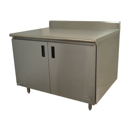 Advance Tabco Back Splash Enclosed Base Hinged Doors EHK-SS-244