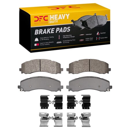 Dfc Heavy Duty Disc Brake Pad Set,  1214-2225-01