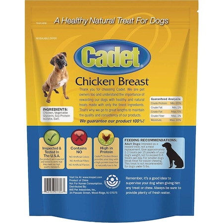 Cadet Gourmet Chicken Breast Dog Treats 14 Oz. C01306