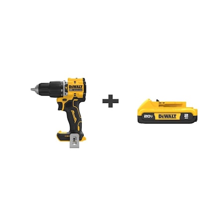 Dewalt 20V MAX Hammer Drill, Cordless DCD799B/DCB203
