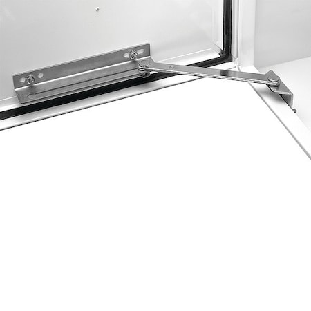 Nvent Hoffman Door Stop Kit, Door Stop Accessory, Steel ALGDSTOP2