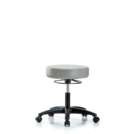 Blue Ridge Ergonomics Desk Stool, Vinyl, Casters, Dov BR-VDHSO-RG-RC-8567