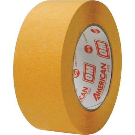 American Tape 1 in. x 60 Yards Orange Mask High Temperature Premium Paper Masking Tape AMT-OM-1