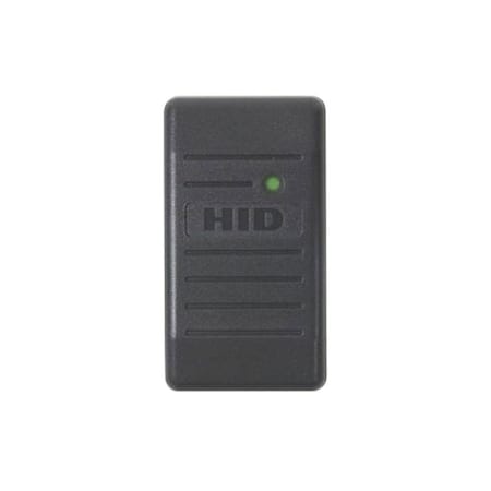 Hid ProxPoint Plus Reader, Clock and Data output, Designer Black, 18 In. Pigtail 6008B1B00