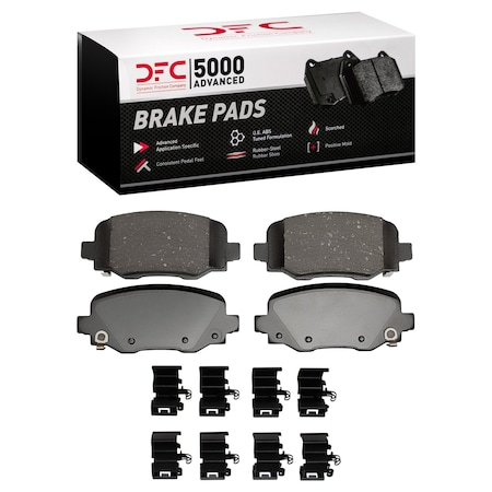 Dfc 5000 Advanced Disc Brake Pad Set,  1551-1734-01