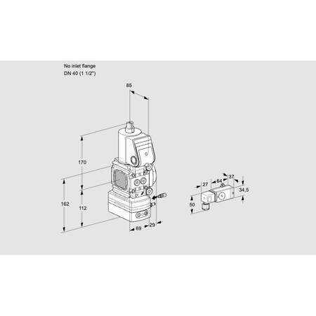 Honeywell Kromschroder VAG2-/40R/NWAE KS88018326