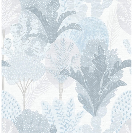 A-Street Prints Ari Blue Desert Oasis Wallpaper 2969-26048