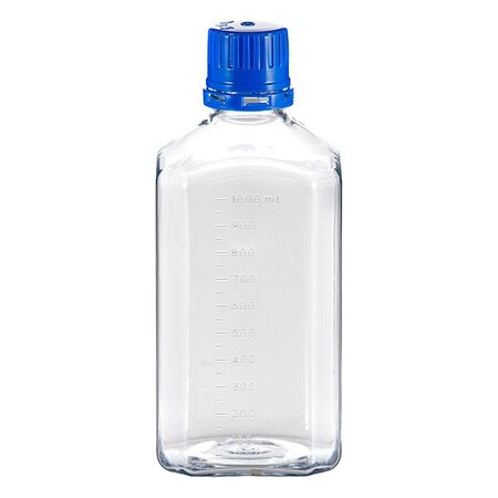 Zoro Select Media Bottle, PETG, 217.7 mm H, PK48 BGC1000S