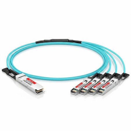 Accortec 100GBE QSFP TO 4X 25GBE SFP ACTIVE OPTICAL CABLE ARISTA COMPATIBLE- 15M AOC-Q-4S-100G-15M-ACC