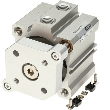 Smc Compact Guide Rod Cylinder, CQM CDQMA50-30